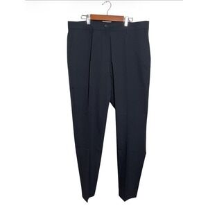 OOBE Casual Work Pants US 12 / 31 Flat Front Golf Office Navy Blue NWOT